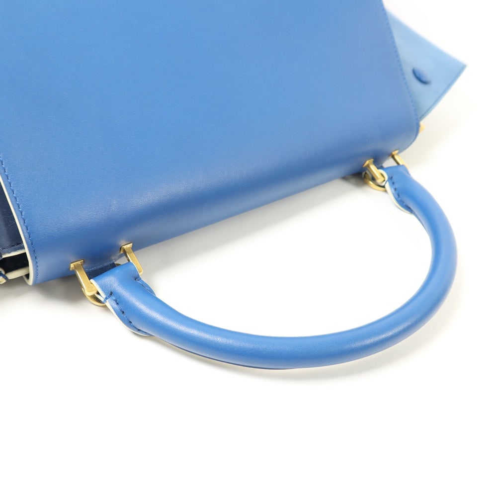 Celine Trapeze Small Blue - 8