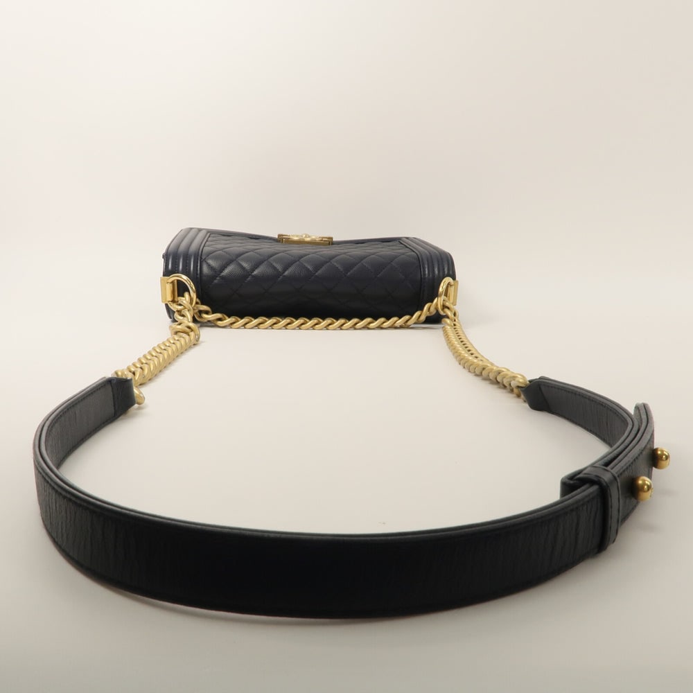 Chanel Boy 25 Navy - 10