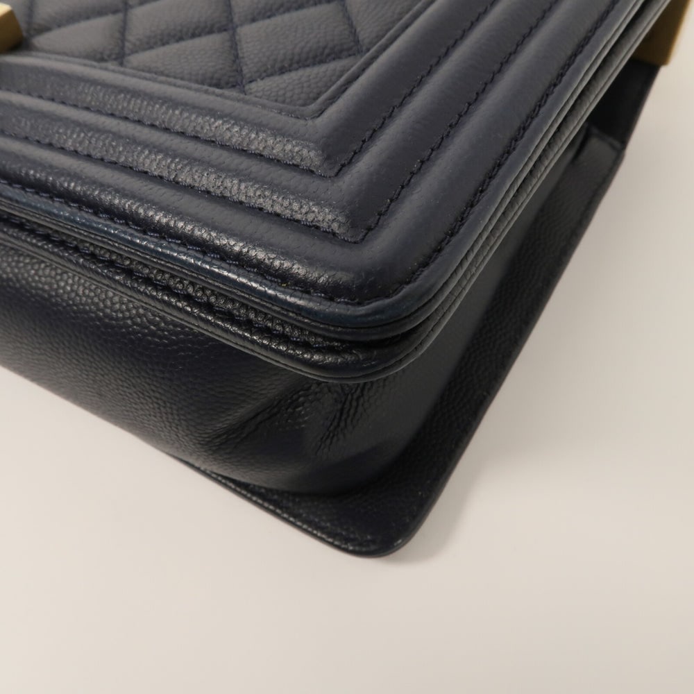 Chanel Boy 25 Navy - 13