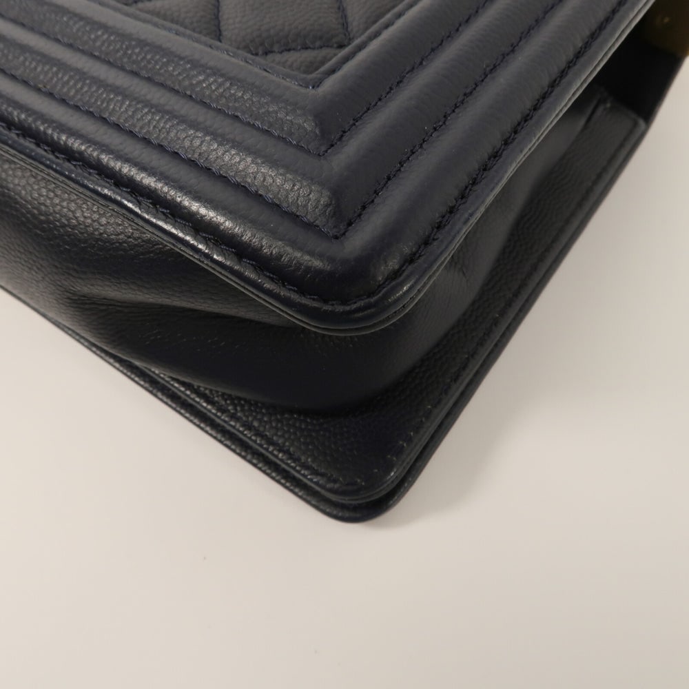 Chanel Boy 25 Navy - 15