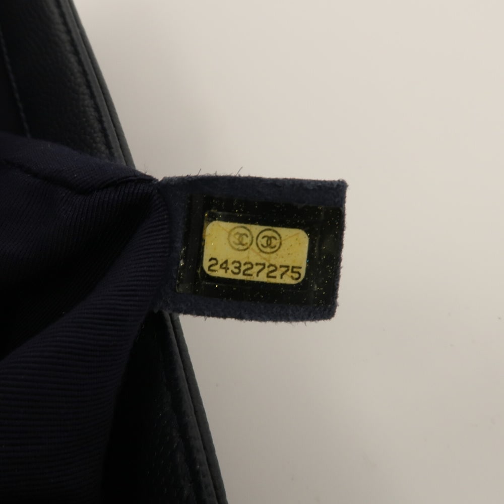 Chanel Boy 25 Navy - 8