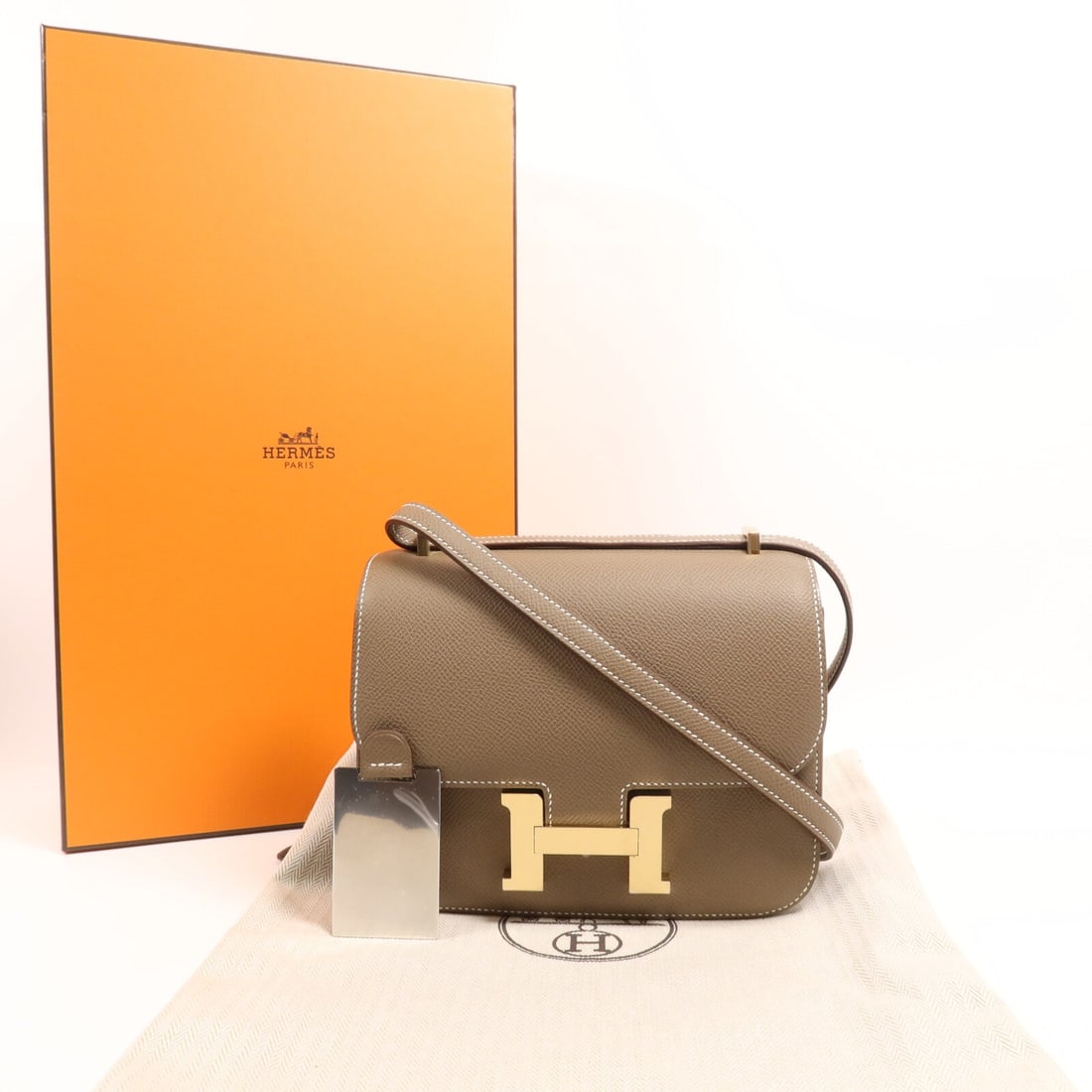 Hermes Constance Mini Etoupe - 8