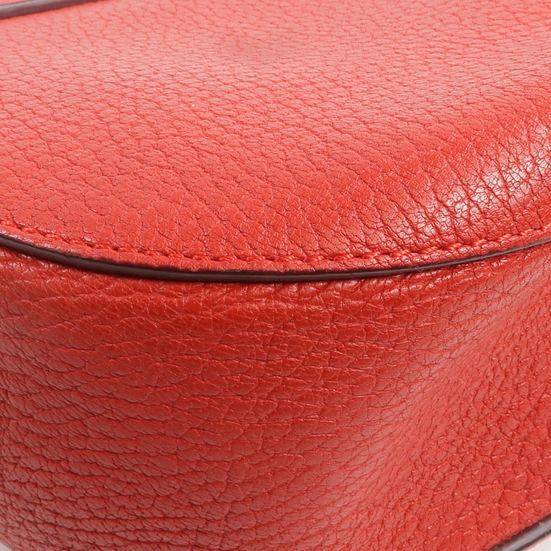 Chloe Drew Chain Shoulder Red - 14