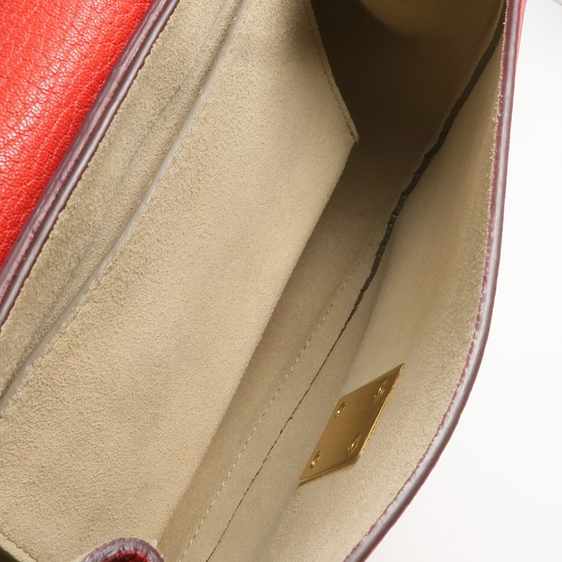 Chloe Drew Chain Shoulder Red - 5