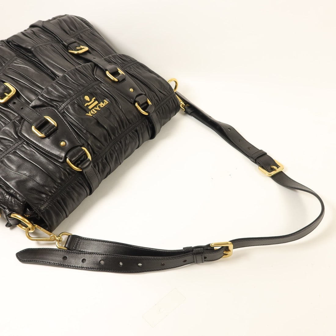 Prada Gaufre Messenger Black - 10