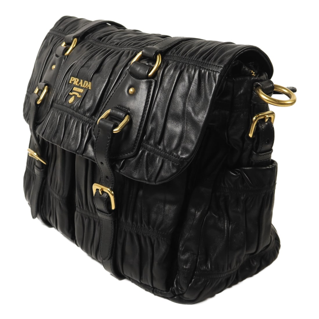 Prada Gaufre Messenger Black - 3