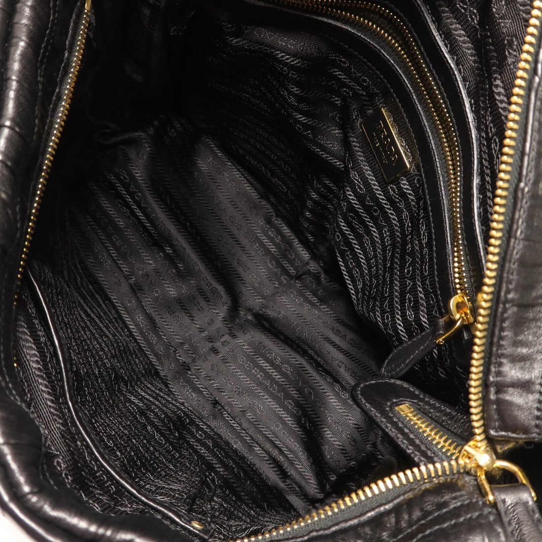 Prada Gaufre Messenger Black - 6