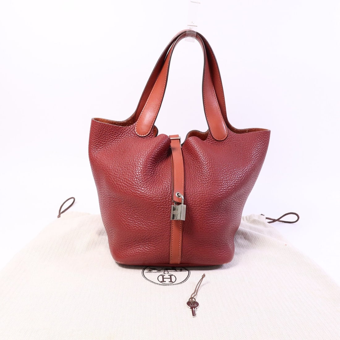 Hermes Picotin MM Rouge - 9