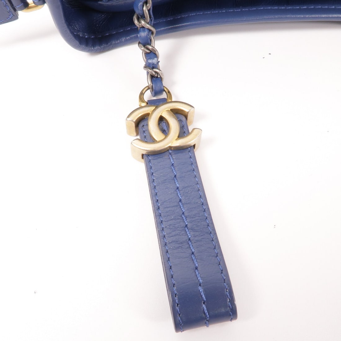 Chanel Gabrielle Small Navy - 8