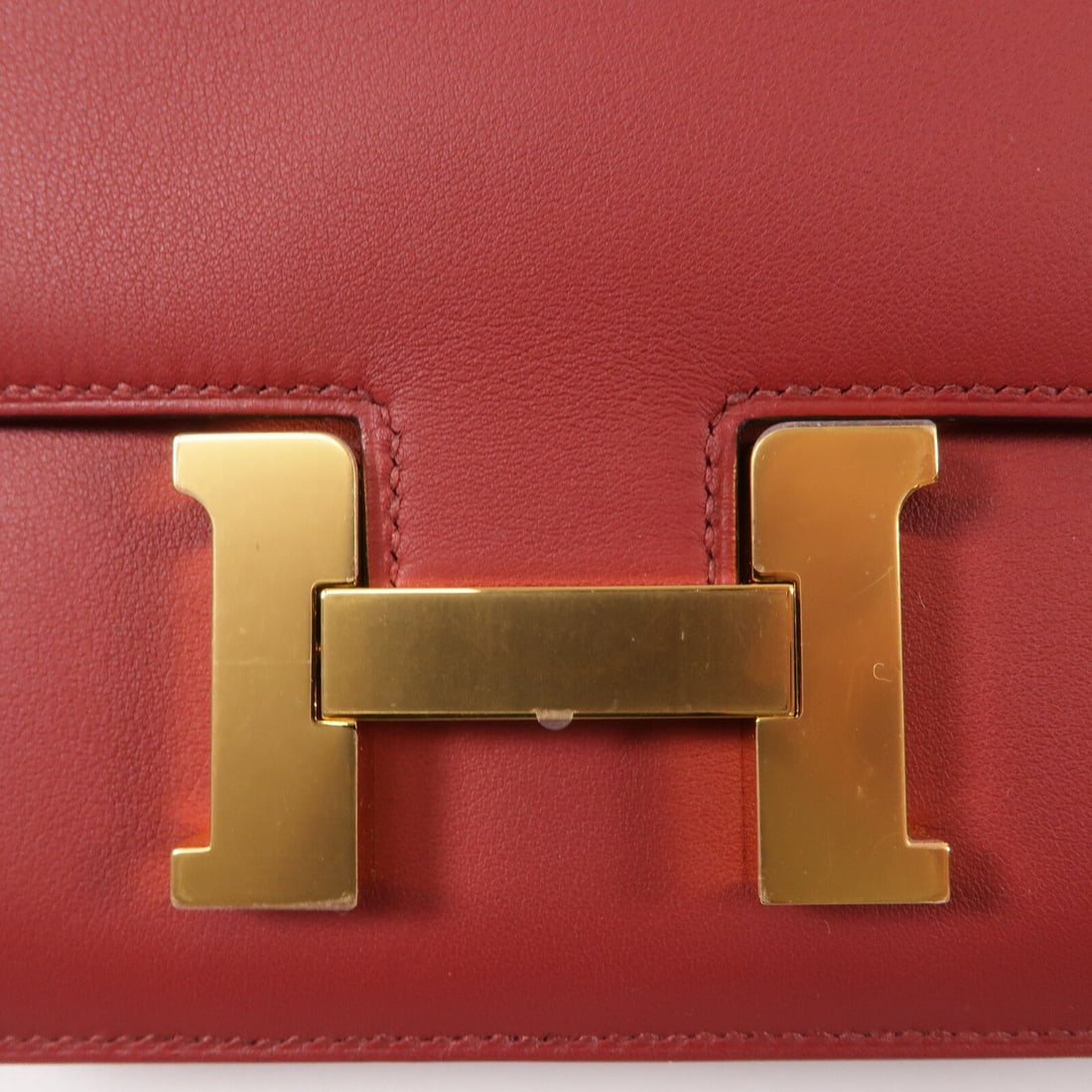 Hermes Constance Mini Rouge Grenat - 7
