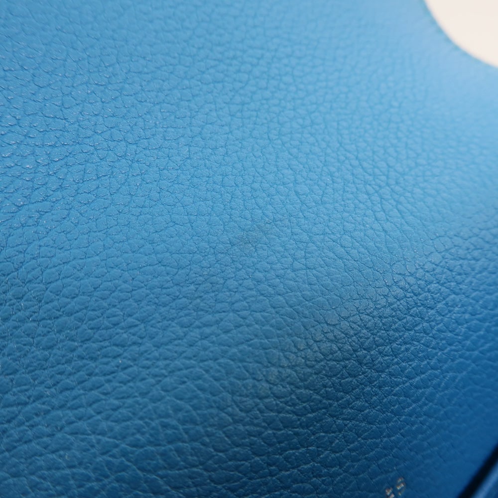 Hermes Roulis Mini Bleu Zanzibar - 15