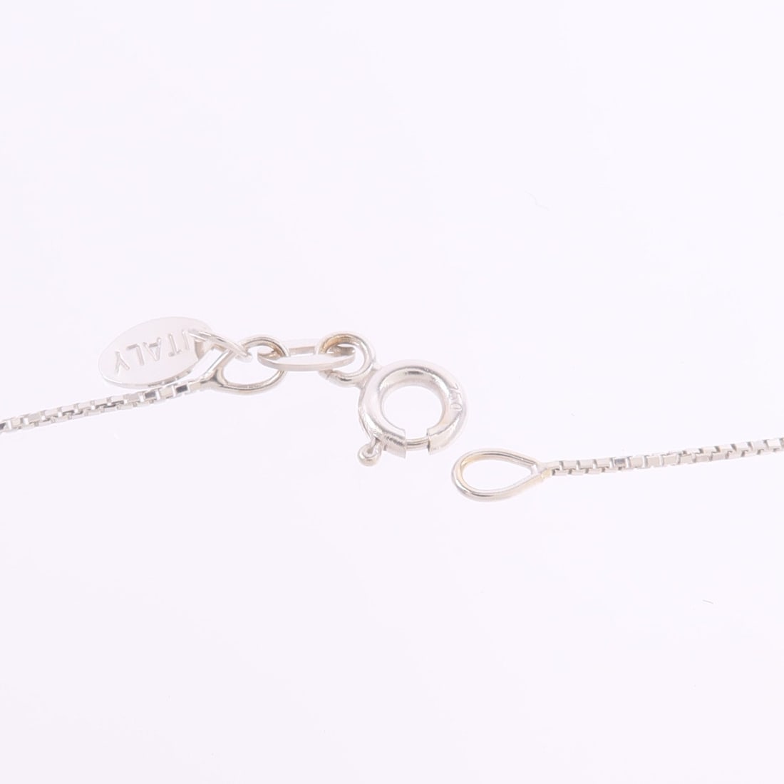 Ruby Diamond Necklace 18K White Gold - 6