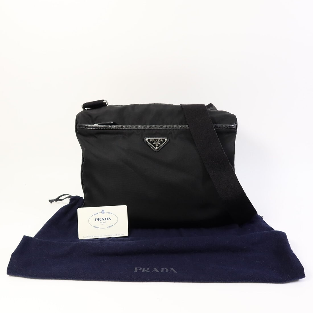 Prada Nylon Shoulder Black - 10
