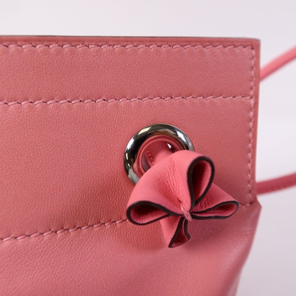 Hermes Aline Mini Rose Azalee - 7