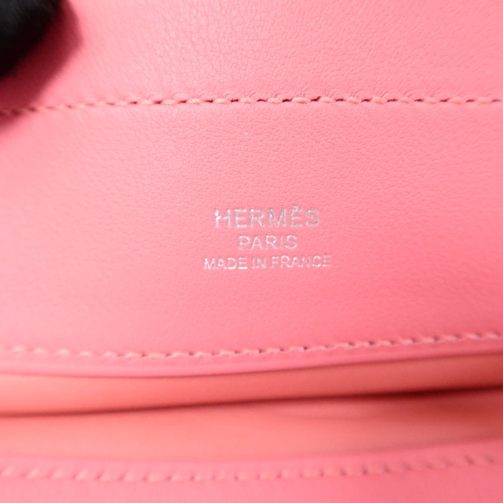 Hermes Aline Mini Rose Azalee - 8