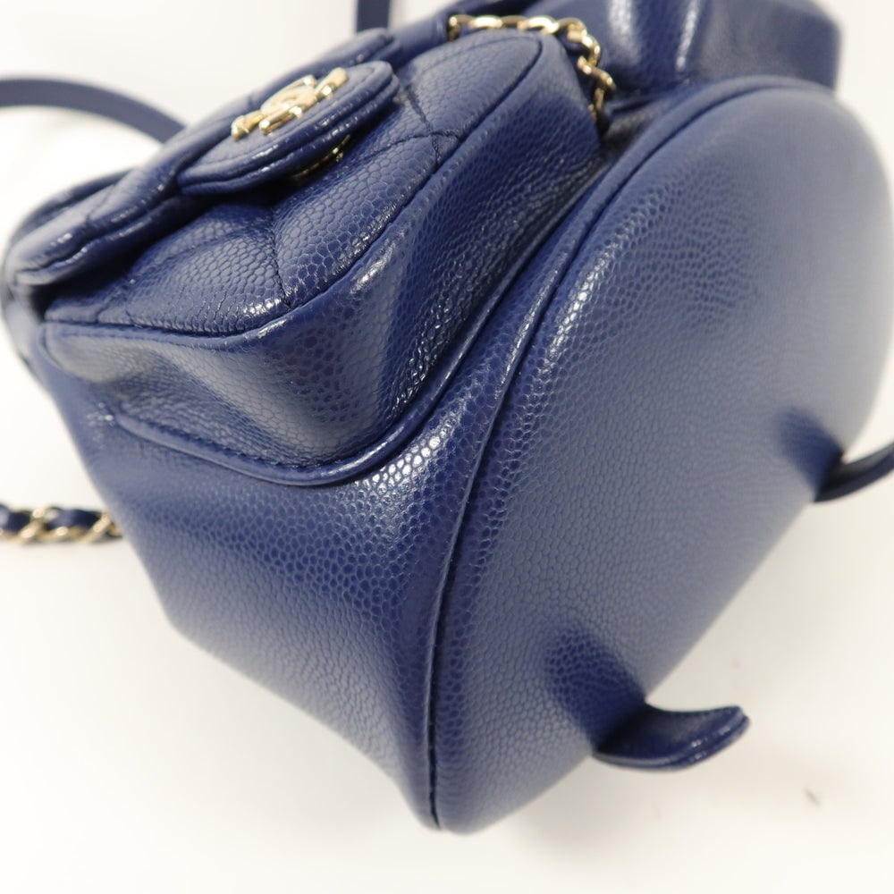 Chanel Duma Backpack Blue - 14