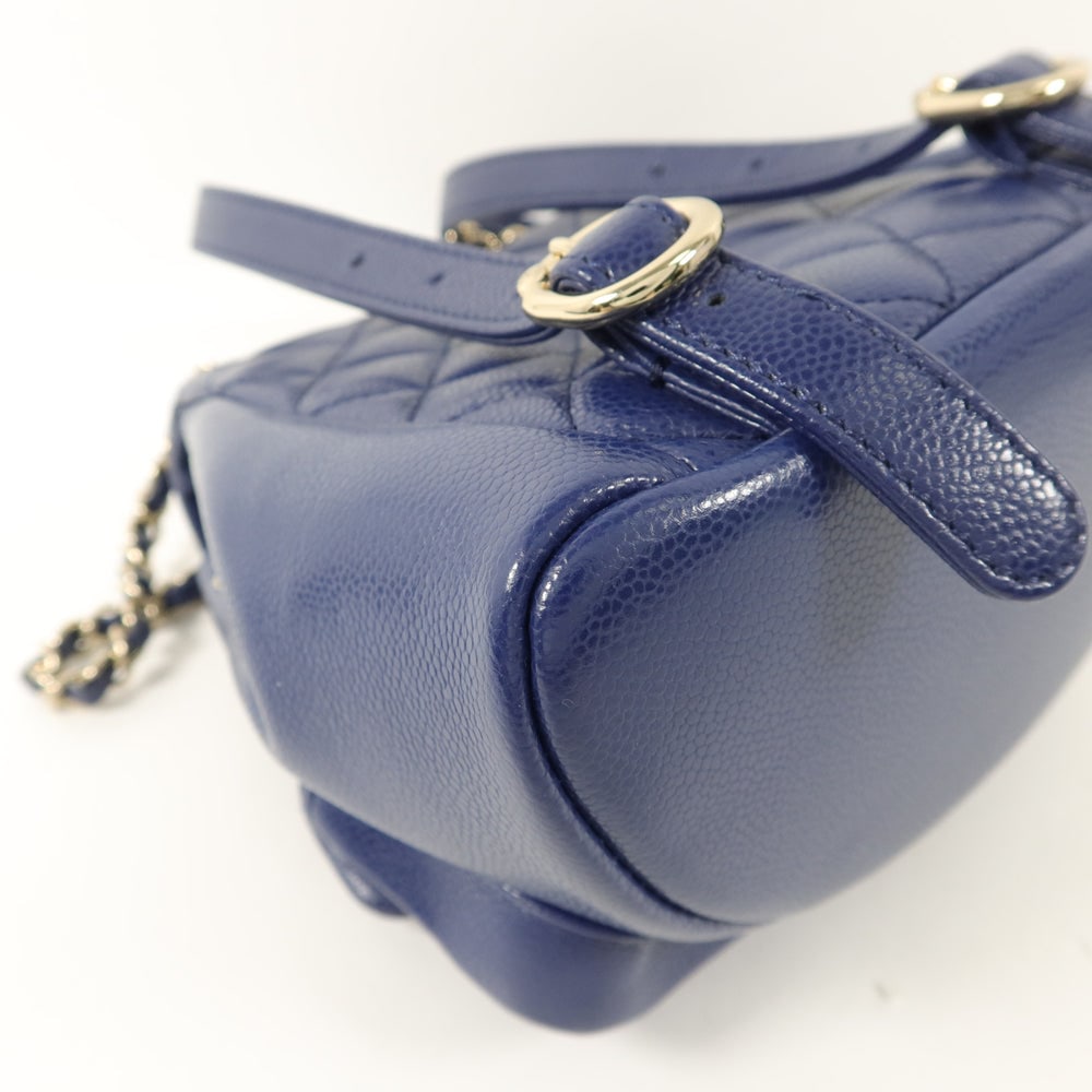 Chanel Duma Backpack Blue - 16