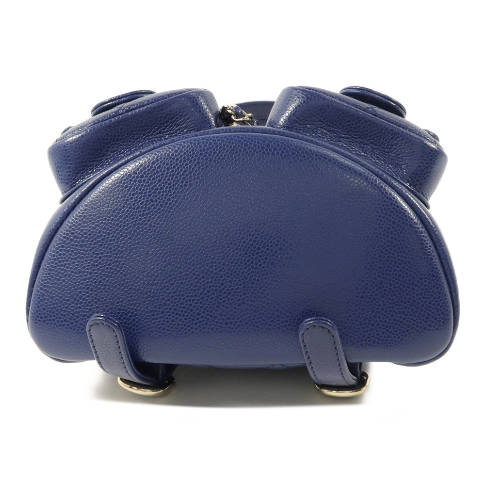 Chanel Duma Backpack Blue - 4
