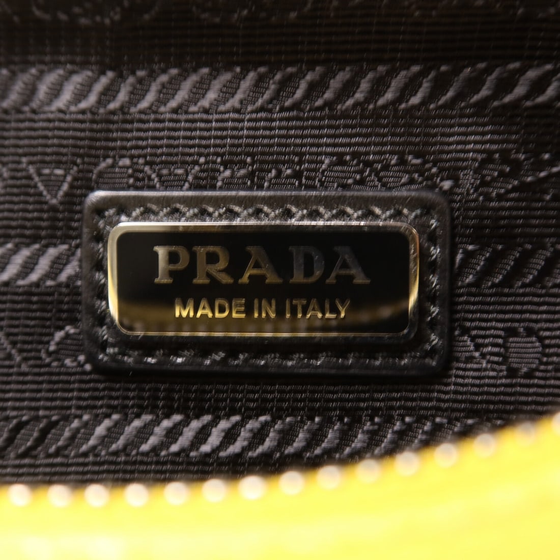 Prada Triangle Shoulder Yellow - 6