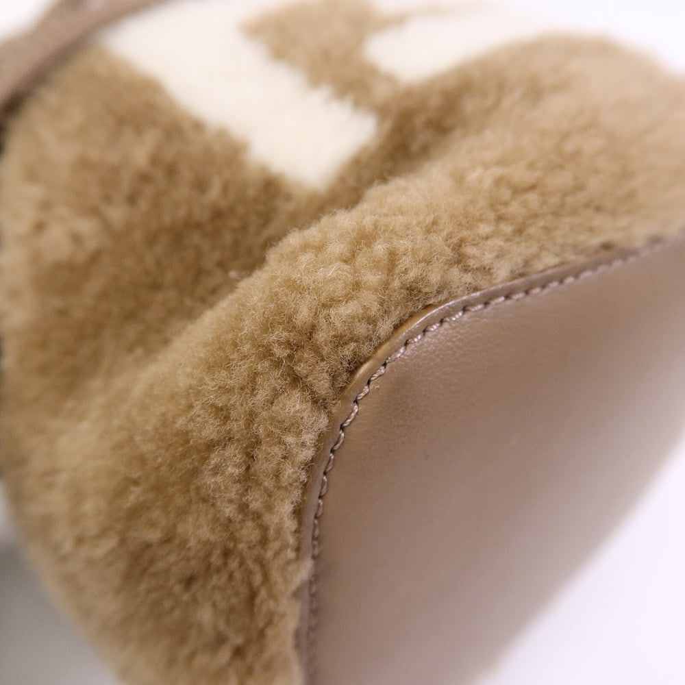 Fendi Mini Mon Tresor Shearling - 12