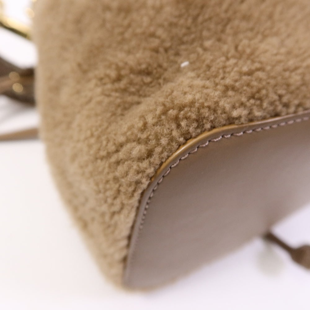 Fendi Mini Mon Tresor Shearling - 14