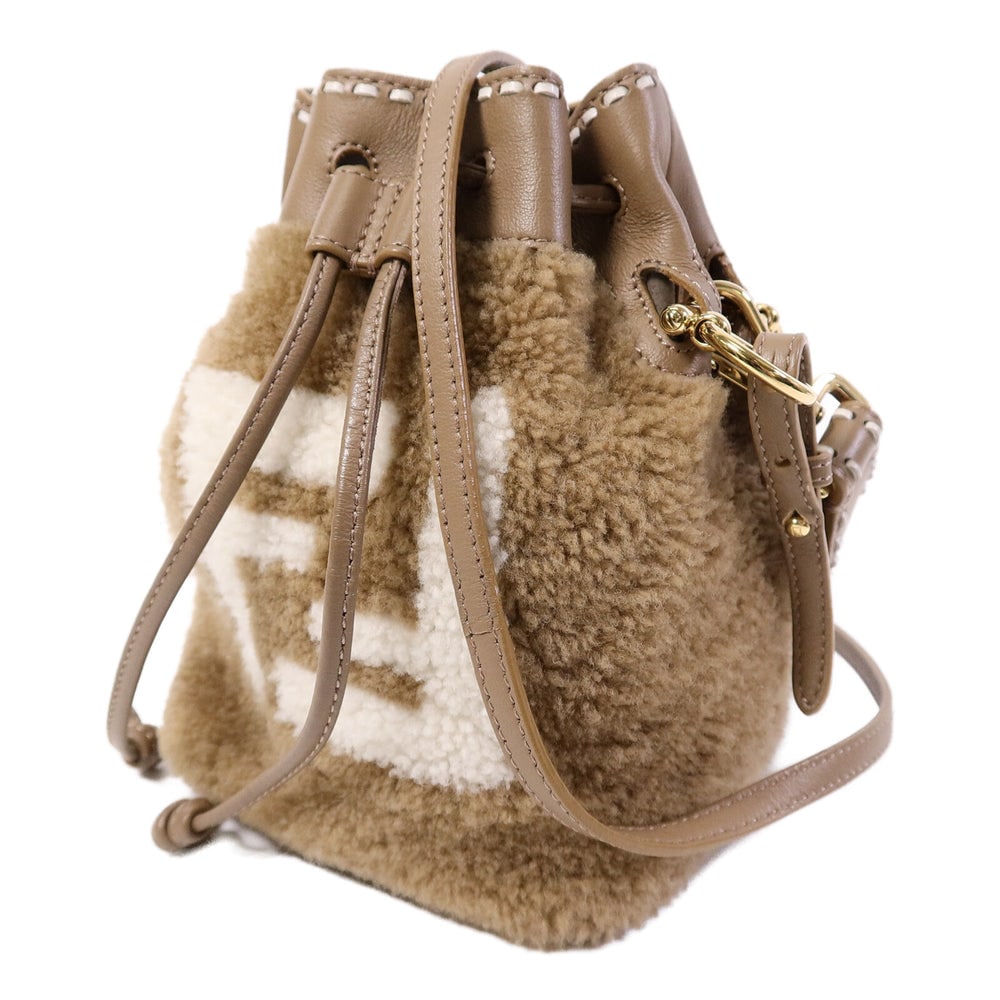 Fendi Mini Mon Tresor Shearling - 2