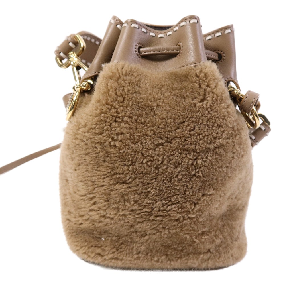Fendi Mini Mon Tresor Shearling - 3