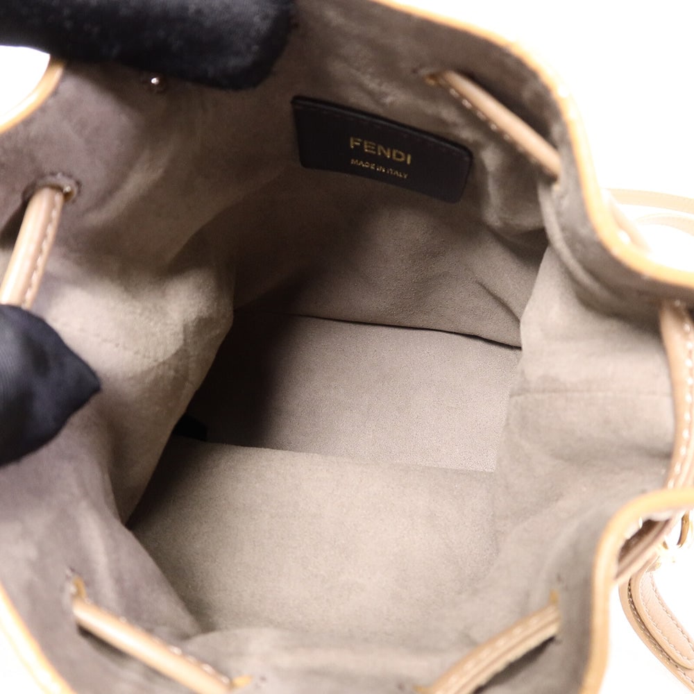 Fendi Mini Mon Tresor Shearling - 5