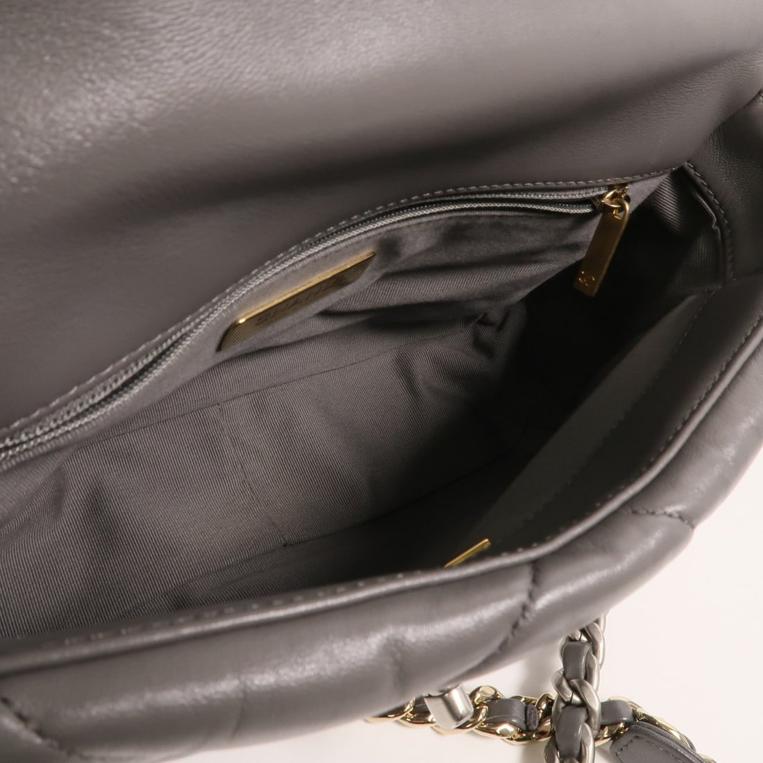 Chanel C19 Small Grey - 5