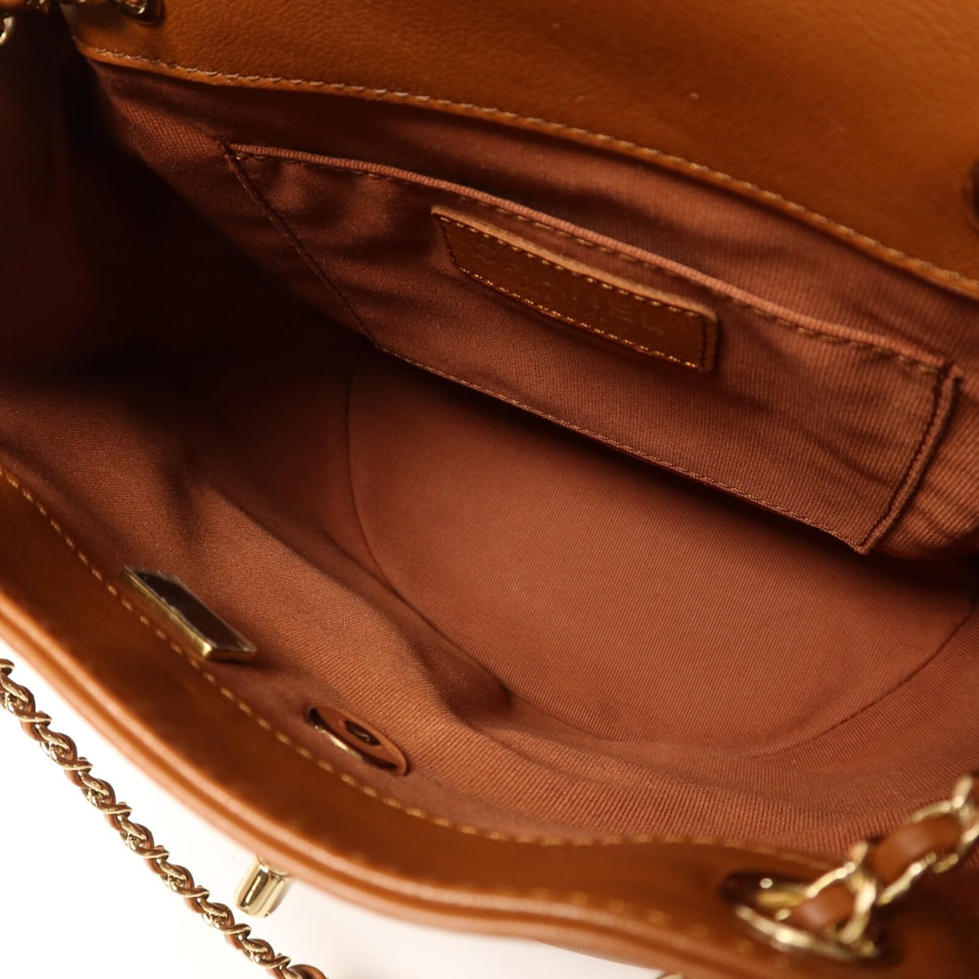 Chanel Chain Backpack Brown - 5