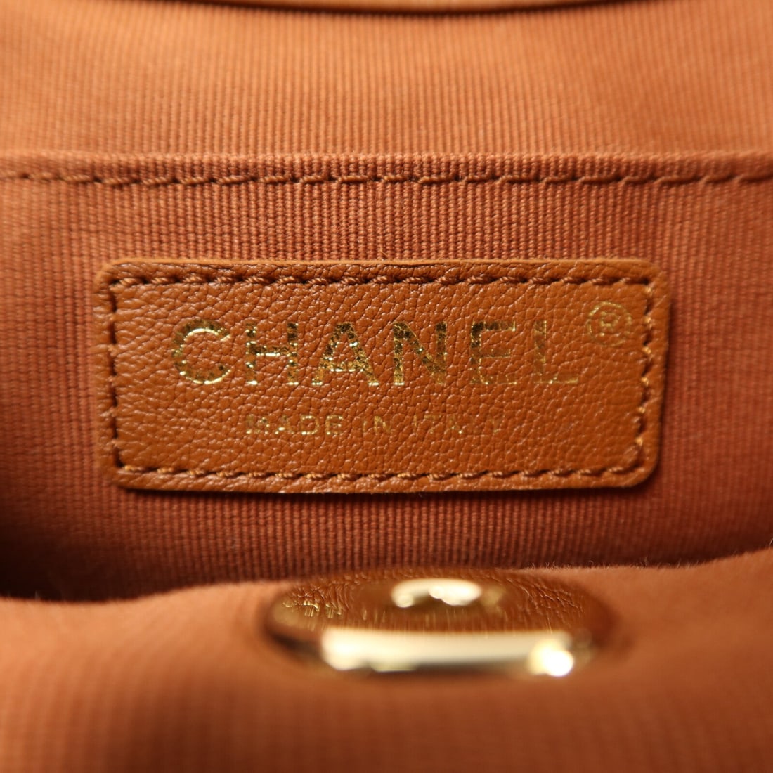 Chanel Chain Backpack Brown - 7