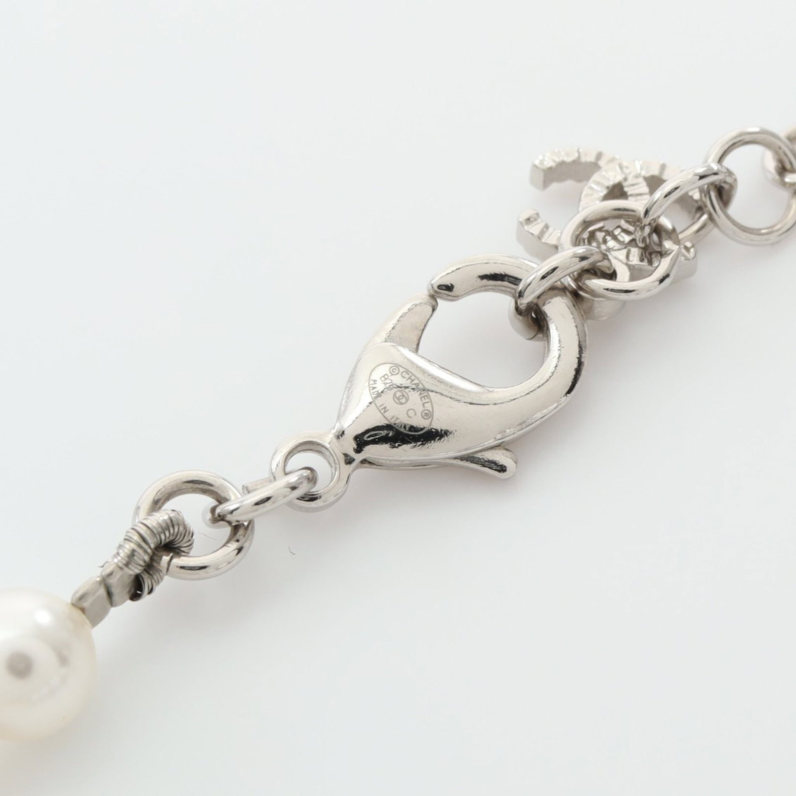 Chanel Coco Mark Pearl Silver - 3