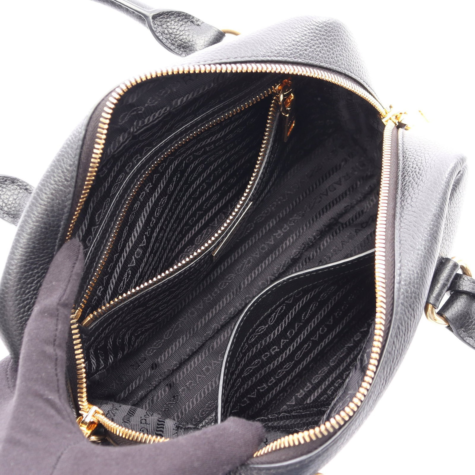 Prada Vitello Phenix Handbag - 3