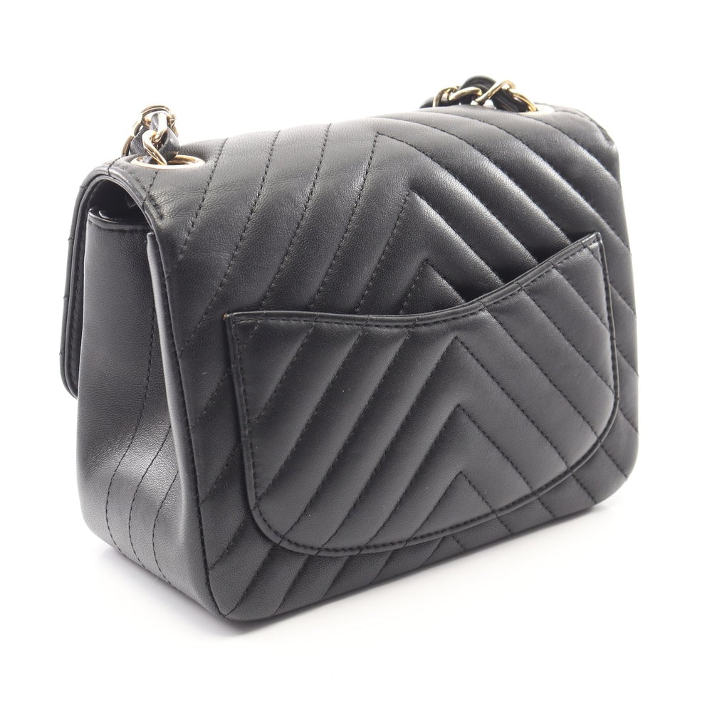 Chanel Chevron Mini Black - 2