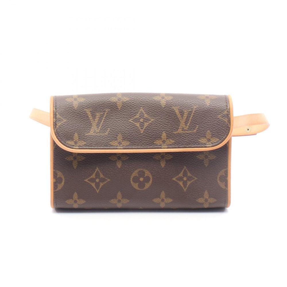 Louis Vuitton Florentine Waist Bag: Pochette Florentine waist bag in Monogram canvas with XS belt. Size 16 x 10 x 3.5 cm.