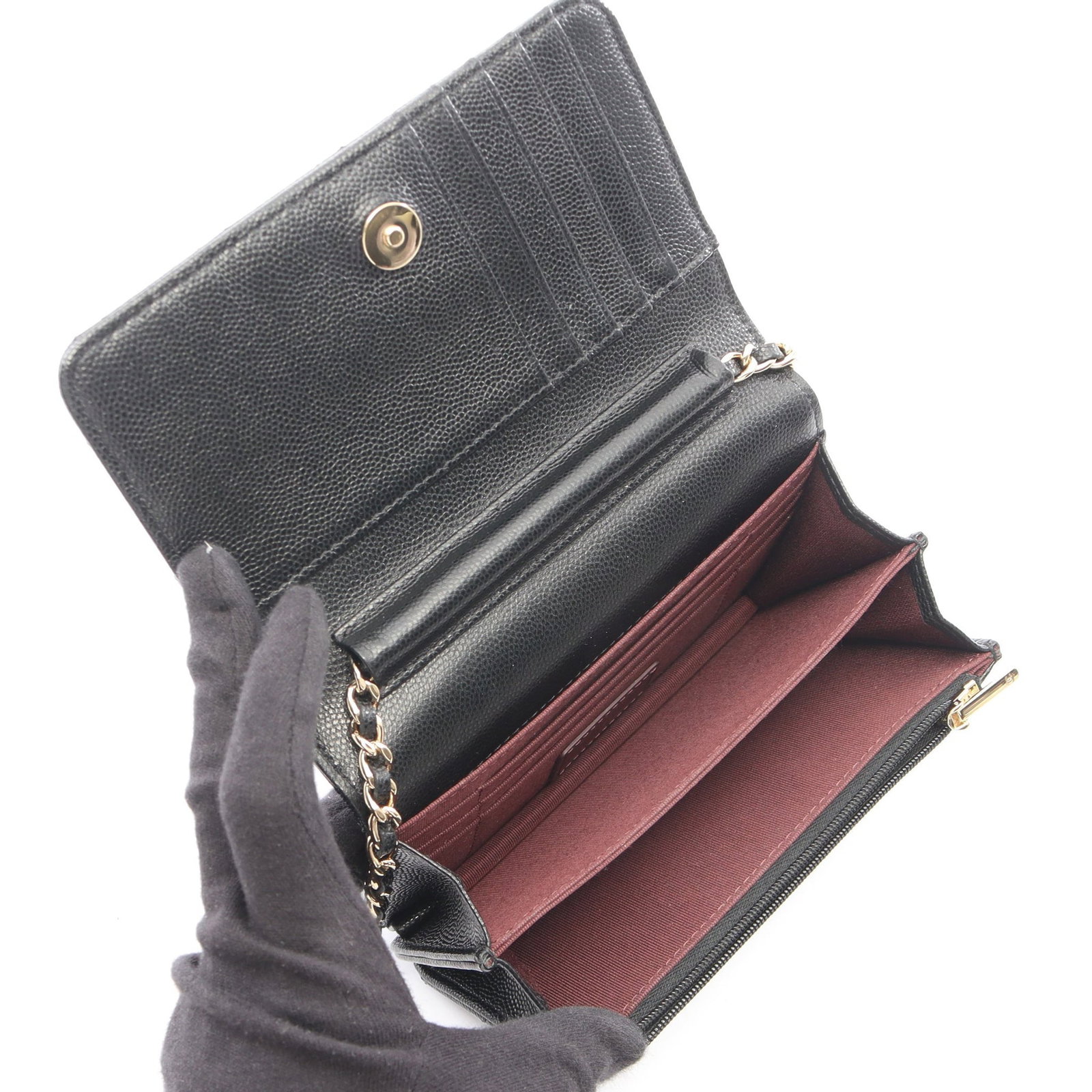 Chanel Mini Chain Wallet - 3