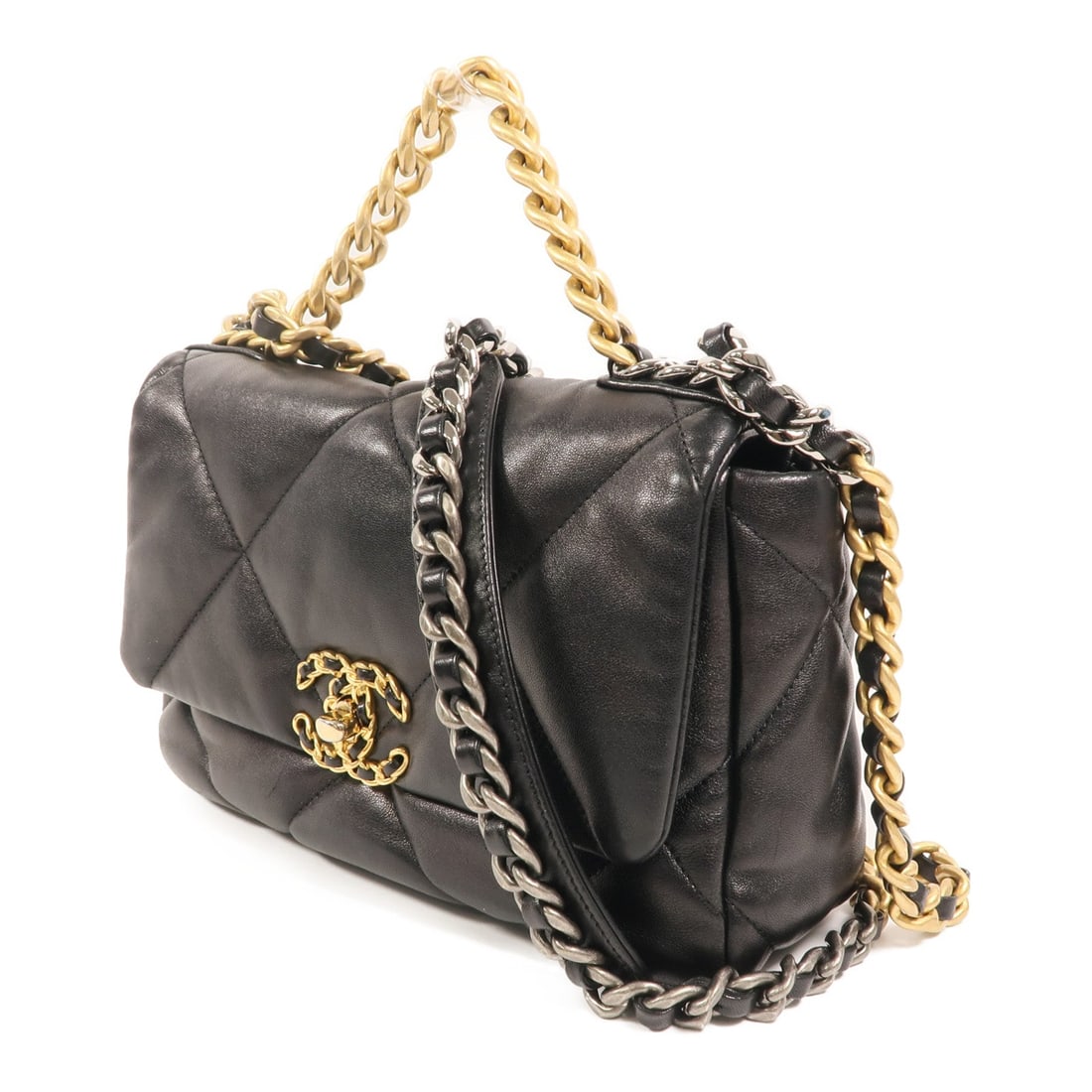 Chanel C19 Small Black - 3