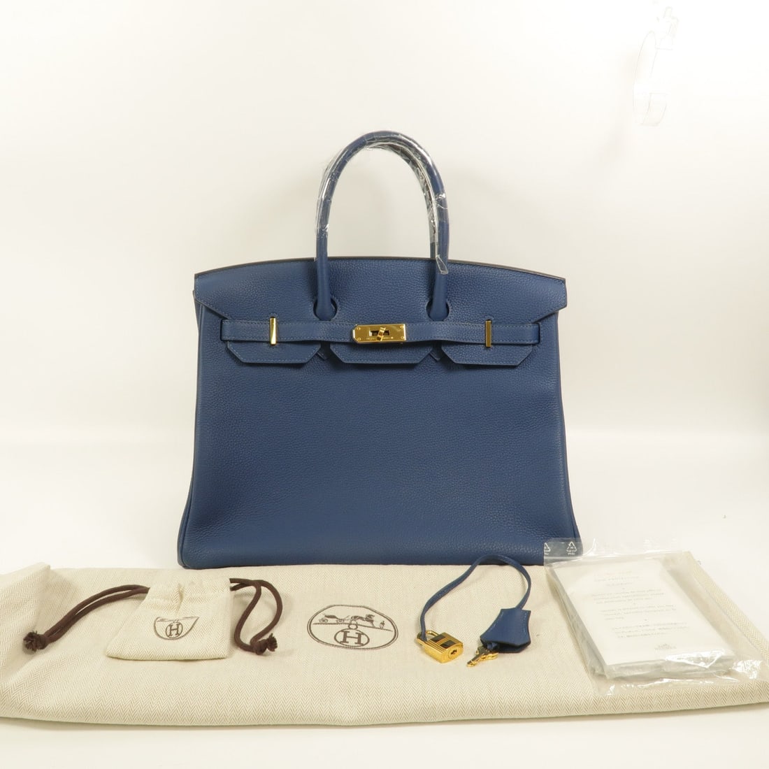 Hermes Birkin 35 Deep Blue - 9