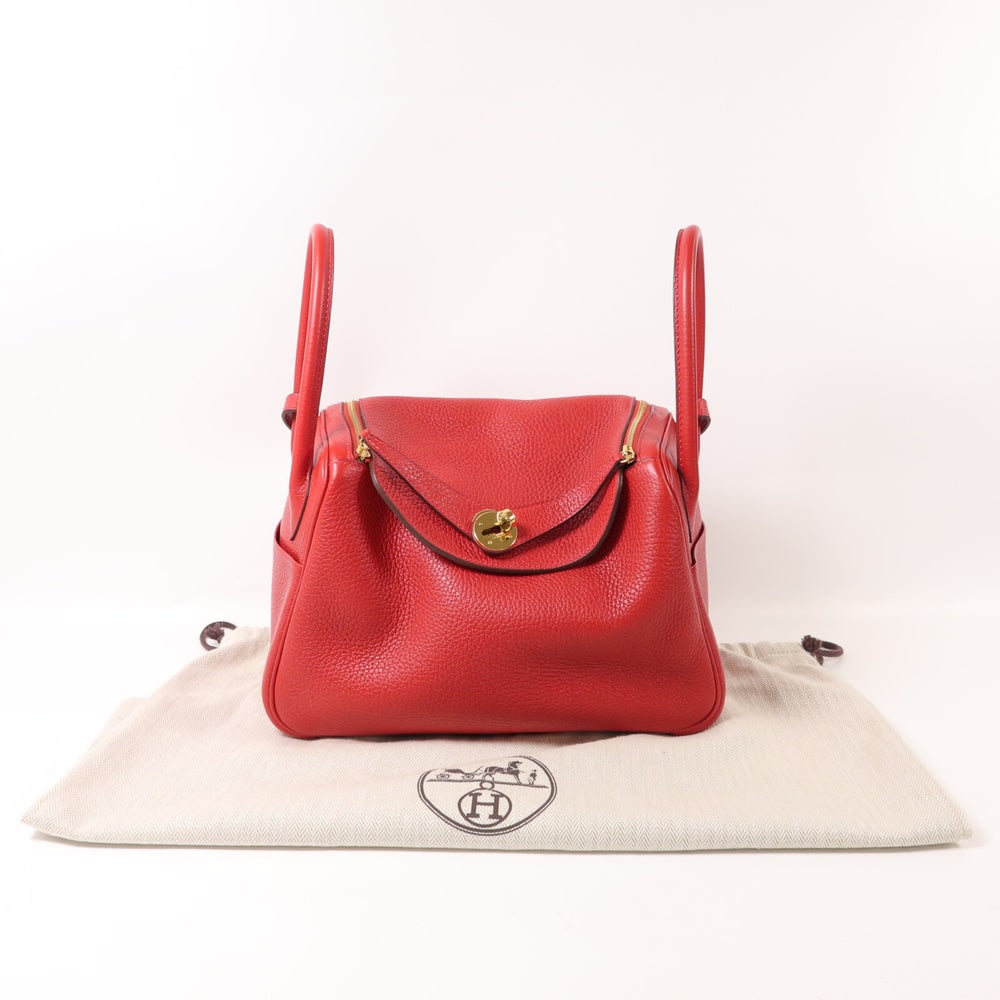Hermes Lindy 26 Rouge Casaque - 10