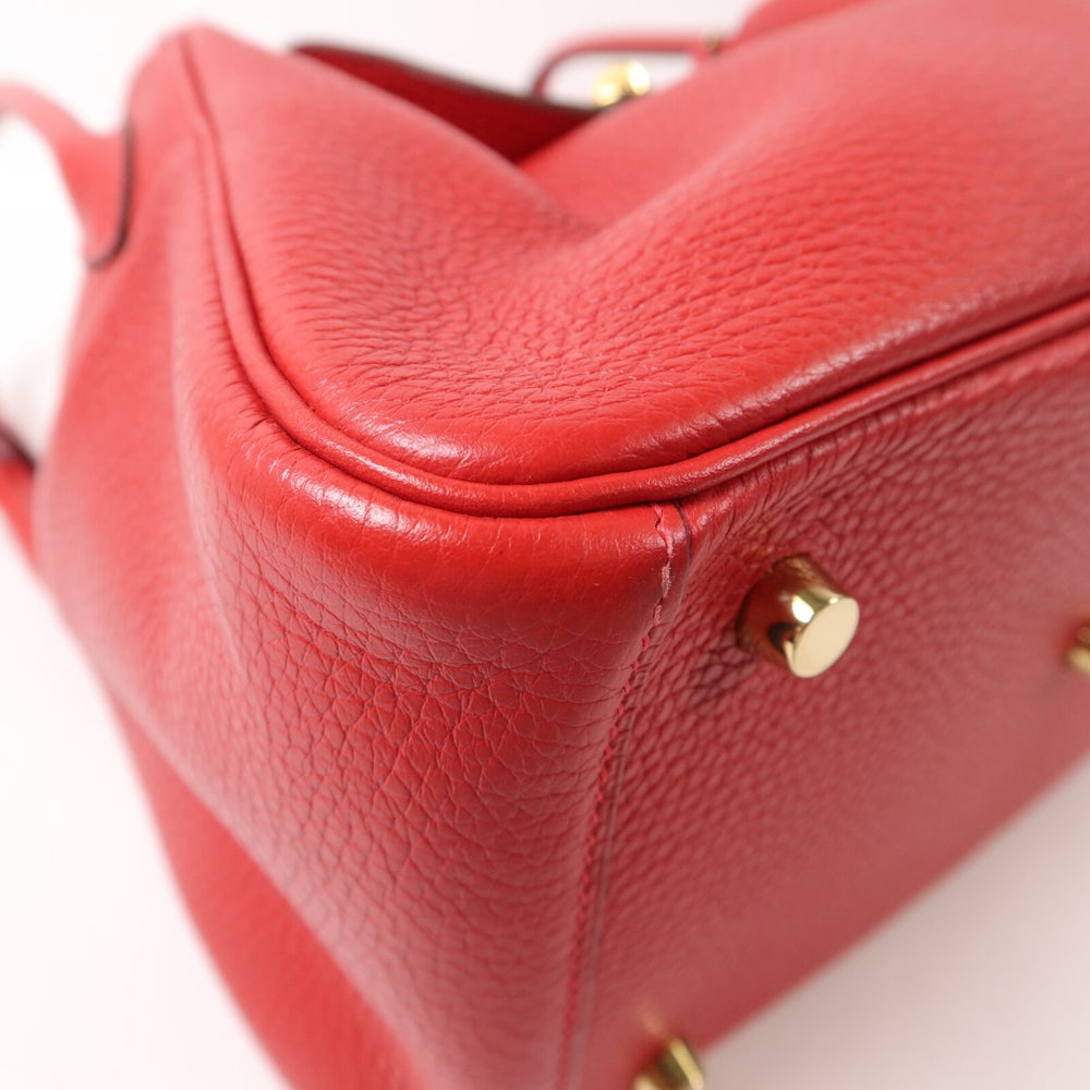 Hermes Lindy 26 Rouge Casaque - 11