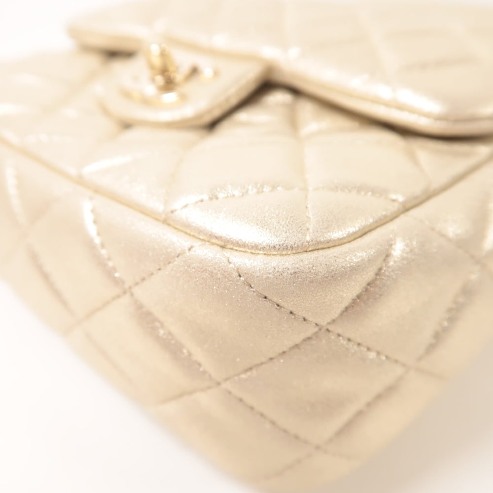 Chanel Backpack Gold - 13