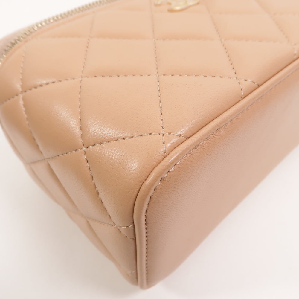 Chanel Top Handle Vanity Beige - 13