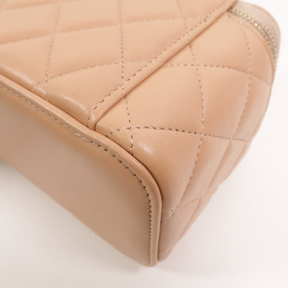 Chanel Top Handle Vanity Beige - 14