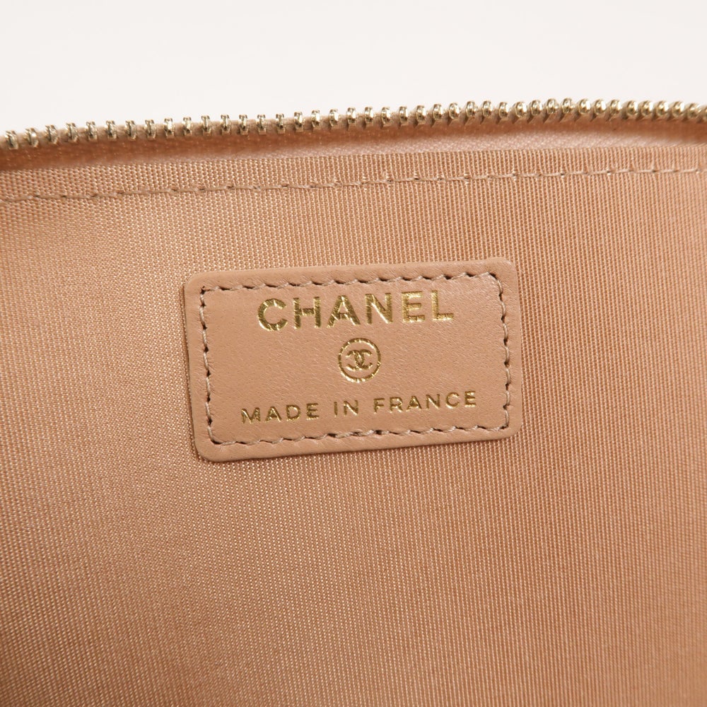 Chanel Top Handle Vanity Beige - 6