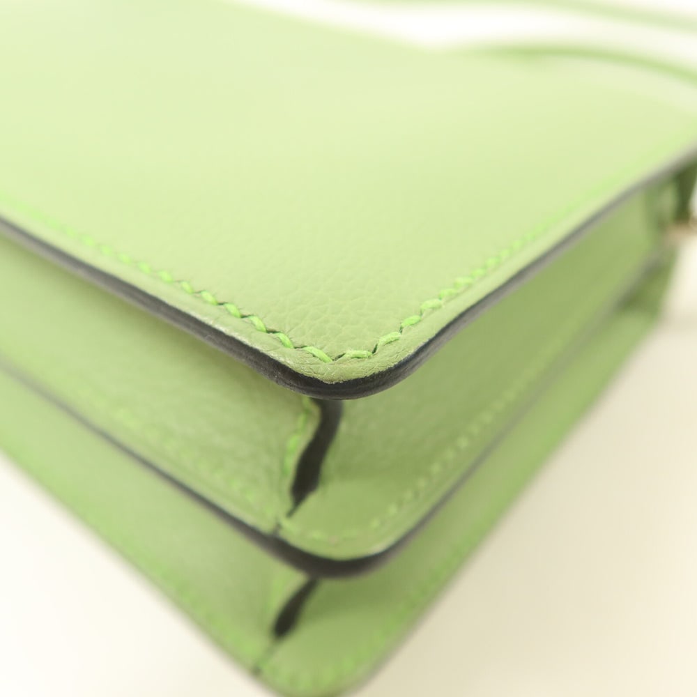 Hermes Mini Roulis Vert Criquet - 14