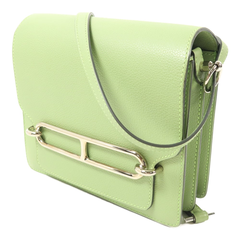 Hermes Mini Roulis Vert Criquet - 2