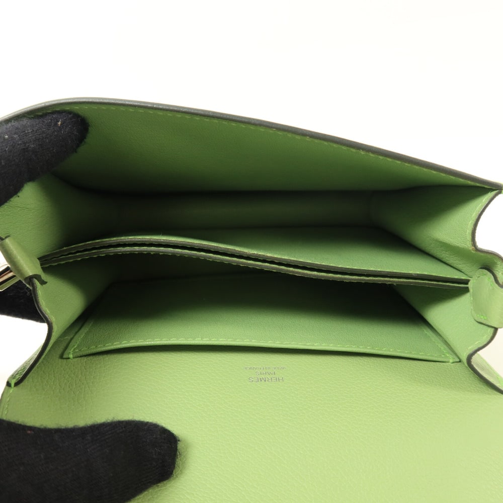 Hermes Mini Roulis Vert Criquet - 5