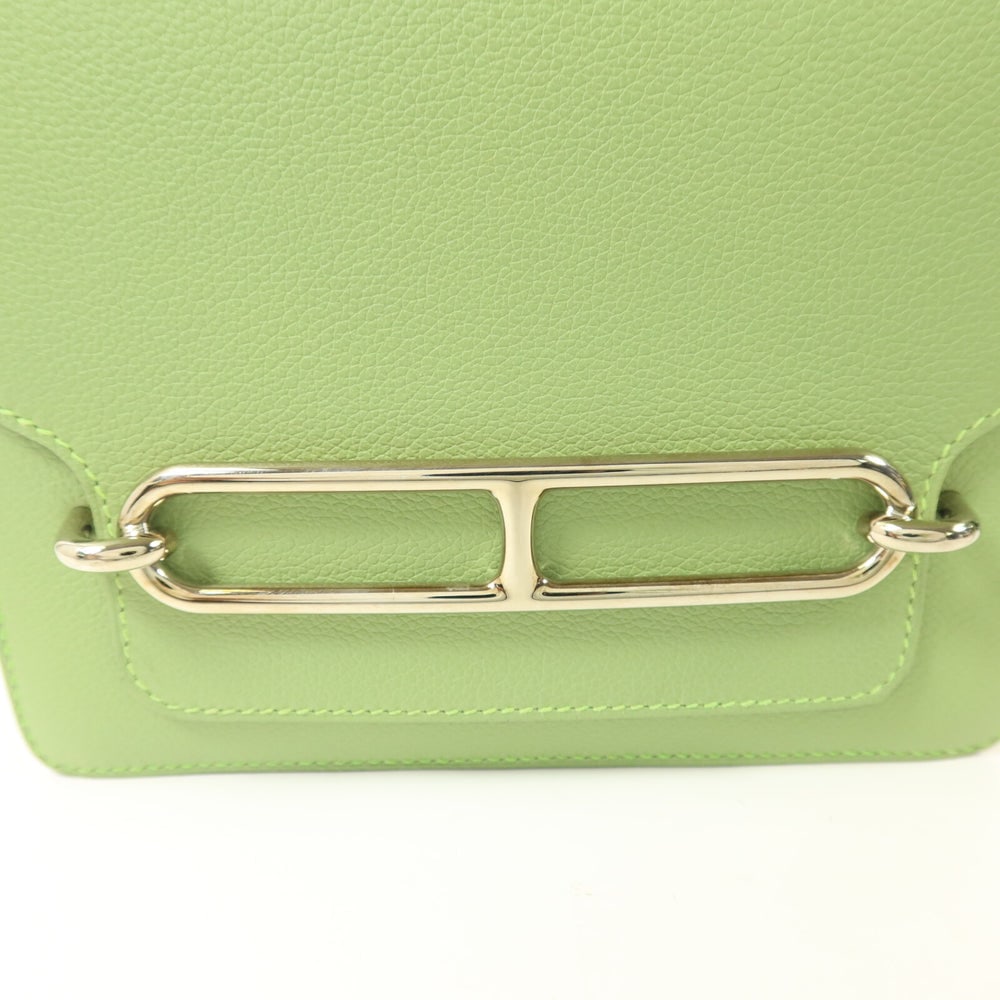 Hermes Mini Roulis Vert Criquet - 8