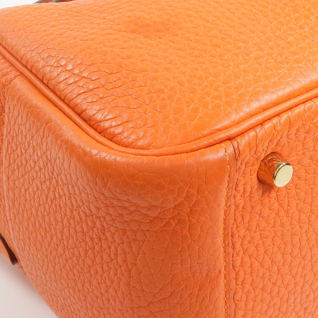 Hermes Mini Lindy Orange - 13
