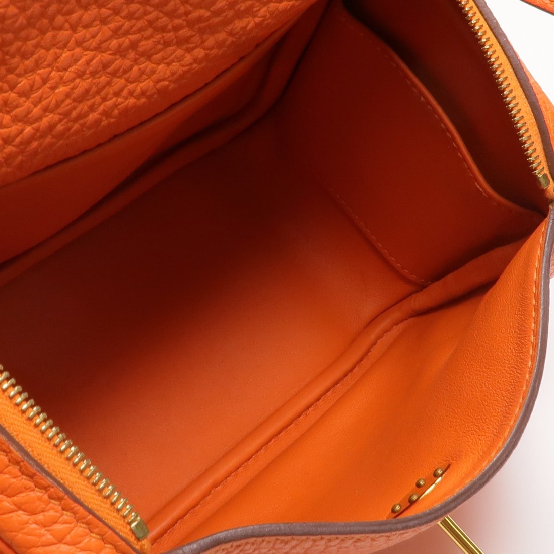 Hermes Mini Lindy Orange - 5
